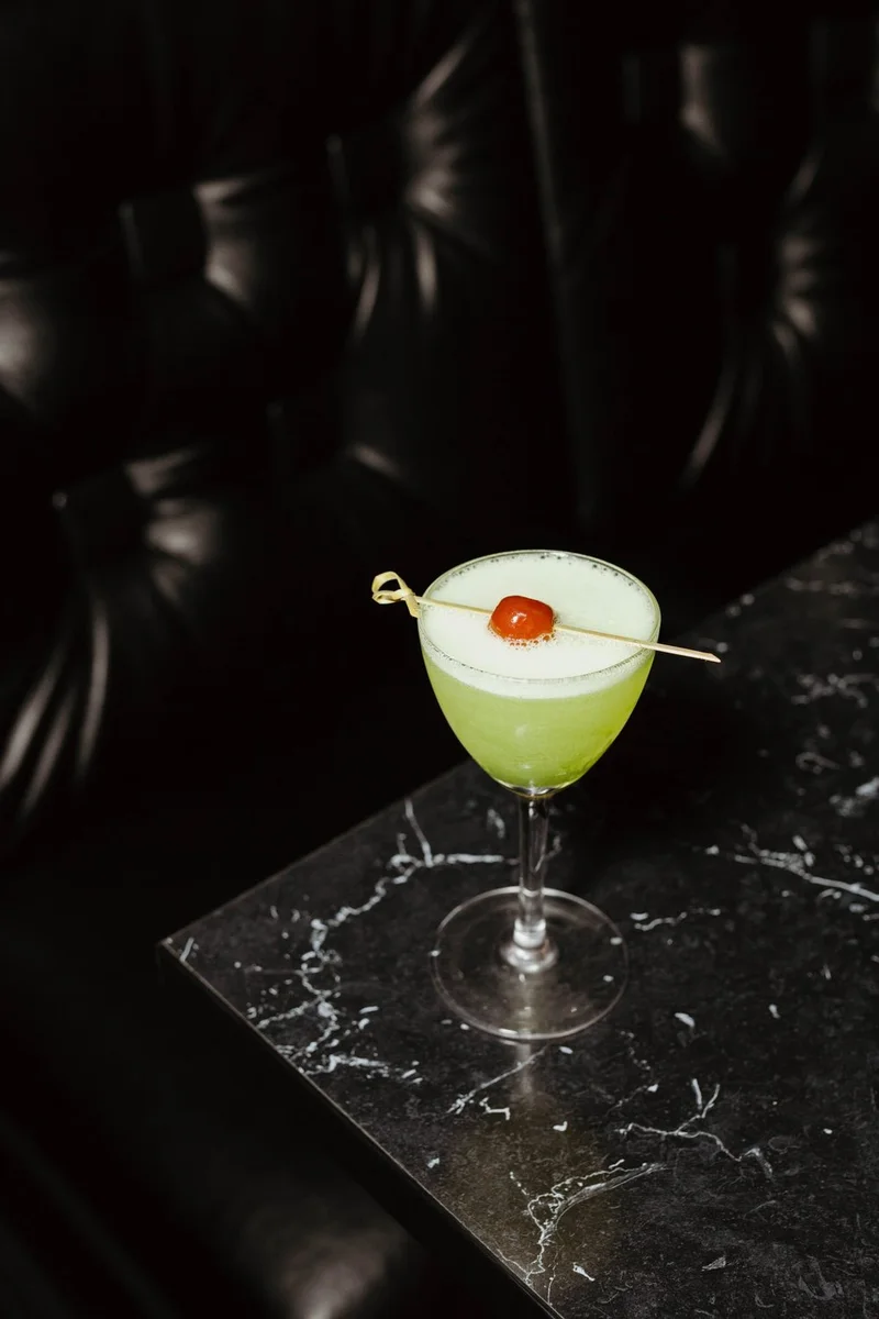 A cocktail served at a Select Start booth